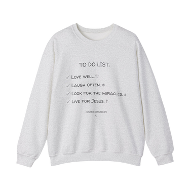 To Do List Sweatshirt